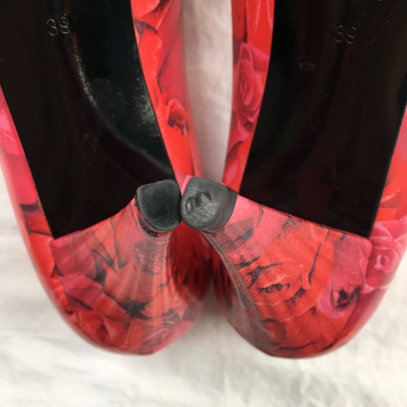 VTG Versace Rose Heels, EU39 - Picture 11 of 11